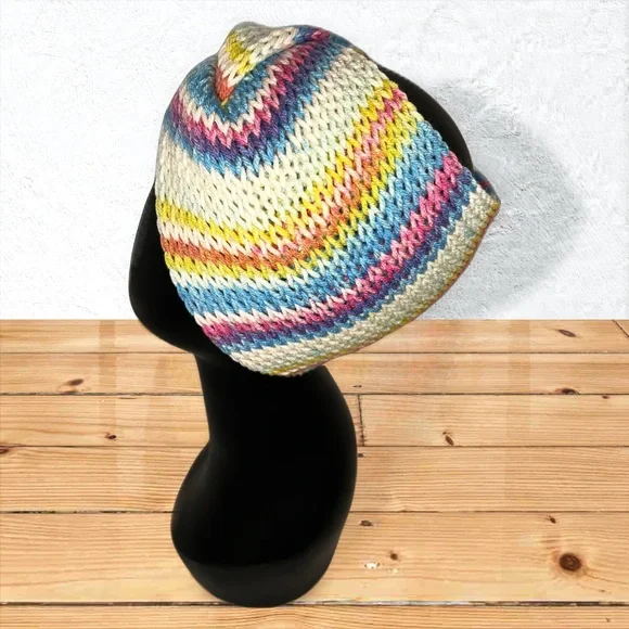 Handmade Knit Twist Ear Warmers Handcrafted Headband Flapper Girl - Picture 8 of 9